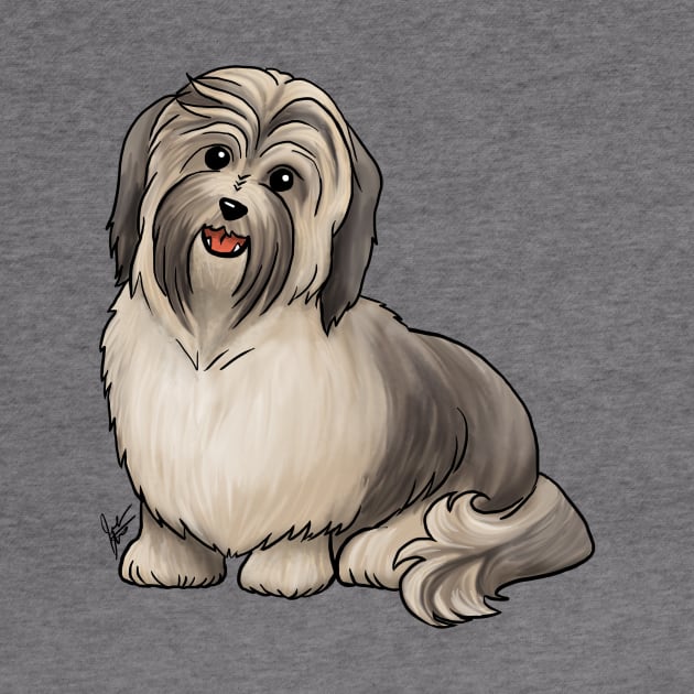 Dog - Havanese - Sable by Jen's Dogs Custom Gifts and Designs